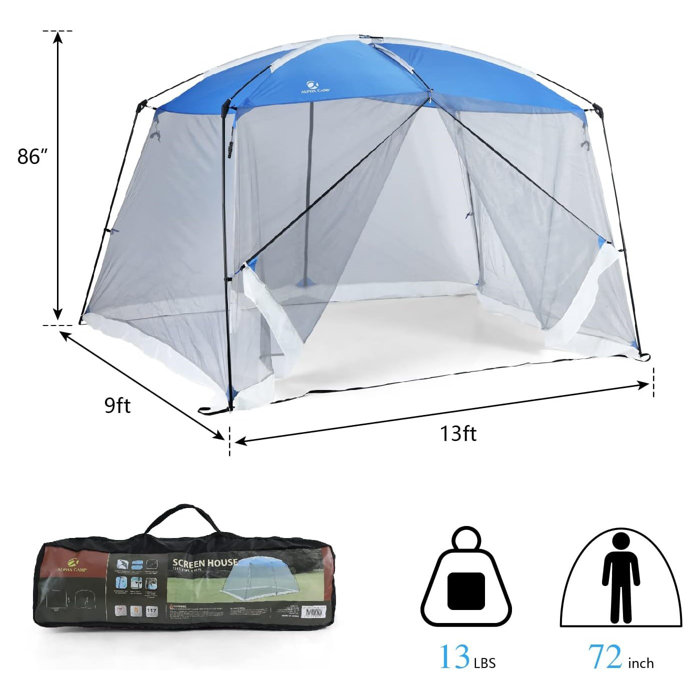 Alpha Camp 6 Person Tent Wayfair